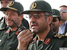 Auch IRGC-General <b>Mohammad Ali Jafari</b> ist Ziel der neuen U.S.-Sanktionen - rfe_100929
